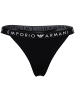 Emporio Armani String 2er Pack in Schwarz