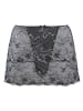 LASCANA Stringrock in schwarz-silber