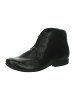 Think! Schnürstiefelette in schwarz
