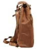 SPIKES & SPARROW Rucksack echt Leder in cognac