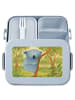 Mr. & Mrs. Panda Bentobox Koalabär Design ohne Spruch in Blau Pastell