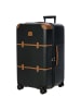 BRIC`s Bellagio Trunk - 4-Rollen-Trolley 74 cm recycelt (cream) in black/tan