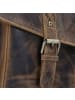 Greenburry Vintage Messenger Leder 40 cm Laptopfach in brown