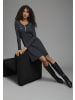 Bruno Banani Skaterkleid in schwarz