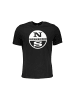 North Sails Schwarzes Baumwoll-T-Shirt