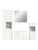 ebuy24 Badmöbelset Vira (4-teilig) Weiß 210 x 34 cm