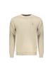 U.S. Polo Beige Herren Sweatshirt aus Polyester