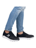 rieker Sneaker in Schwarz/Weiß