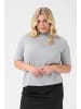 KAFFE curve Strickpullover KClizzy Regular fit in Light Grey Melange