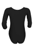 Aquarti Mädchen Body 3/4 Arm in schwarz