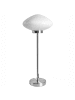 Beliani Tischleuchten SIBUN in Silber/Weiß - (W) 24 x (H) 62 x (L) 24 cm