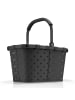 Reisenthel Carrybag Einkaufstasche 48 cm in glossy dots black