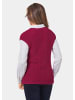 GOLDNER Modischer Pullunder in merlot