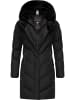 ragwear Steppmantel Natalka Cosy in Black