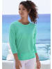 Vivance by Lascana Langarmshirt in türkis, creme