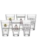 Ritzenhoff & Breker 6er Set Becher SPIRITS 330 ml in transparent