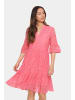 SAINT TROPEZ Kleid ZannaSZ Lockere Passform in Fruit Dove