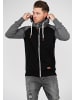 behype Sweatjacke HENRAY in Schwarz