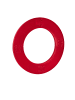 relaxdays Dart Catchring in Rot - Ø 72 cm