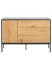 ebuy24 Sideboard Sea Schwarz 120 x 40 cm