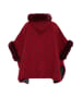 osha Damen Poncho in Rot