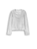 Coccodrillo T-Shirt mit langen Ärmeln in silber