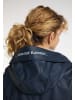Schmuddelwedda Damen Regenmantel in Marine Weiss