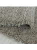 KADIMA DESIGN Teppich Hochflor Shaggy Waschbar Einfarbig SPREE Strapazierfähig in Natur