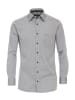 Venti Langarm FreizeitHemd für Herren in silber