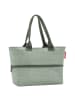 Reisenthel e1 - Shopper erw. 50 cm (smiley grey) in twist sage