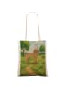 Mr. & Mrs. Panda Shopping Tasche Hund Dogge Design ohne Spruch in Weiß