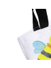 Mr. & Mrs. Panda Reisetasche Biene Liebe mit Spruch in Weiß