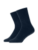 SNOCKS Anti-Rutsch ABS Socken aus Bio-Baumwolle 2 Paar in Blau (SNOCKS)