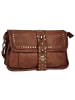 Samantha Look Handtasche echt Leder in cognac