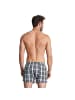 Tom Tailor Web-Boxershorts 2er Pack in Blau/Grün/Weiß