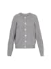 DreiMaster Women Cardigan in grey melange