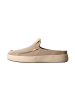 natural world Lederpantoletten Beige