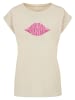 Mister Tee T-Shirts in Beige/Braun