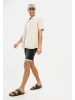 Camel Active fleXXXactive® Bermuda Shorts mit Umschlagsaum in Grau