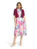 Vera Mont Sommer-Strickjacke mit Effektgarn in Dark Fuchsia