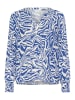 PART TWO Langarm-Bluse TenniePW Relaxed fit in Amparo Blue Animal Print