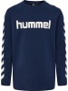 Hummel Hummel T-Shirt Hmlboys Lebensstil Jungen in BLACK IRIS/BLACK IRIS
