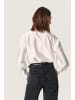 Soaked in Luxury Langarm - Hemd SLKarolina Gerade Passform in Whisper White