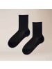 Kunert Socken Graphic Checks gepunktet in Black