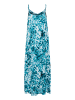 Kaffe Kleid KAthora Regular fit in Teal Leopard Print