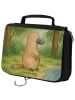 Mr. & Mrs. Panda Beauty Case Schnabeltier Mut Design ohne Spruch in Weiß