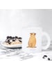 Mr. & Mrs. Panda Teeglas Erdmännchen ohne Spruch in Transparent