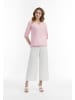 Usha Damen Blusenshirt Mit Spitze in Hellrosa