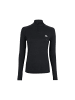 DANISH ENDURANCE Langarmshirt Half Zip in schwarz