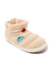 nuvola Hausschuhe "Boot Home Sheep" in Creme